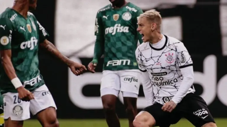 Resultado de Corinthians e Palmeiras: Timão vence por 2 a 1 na Arena