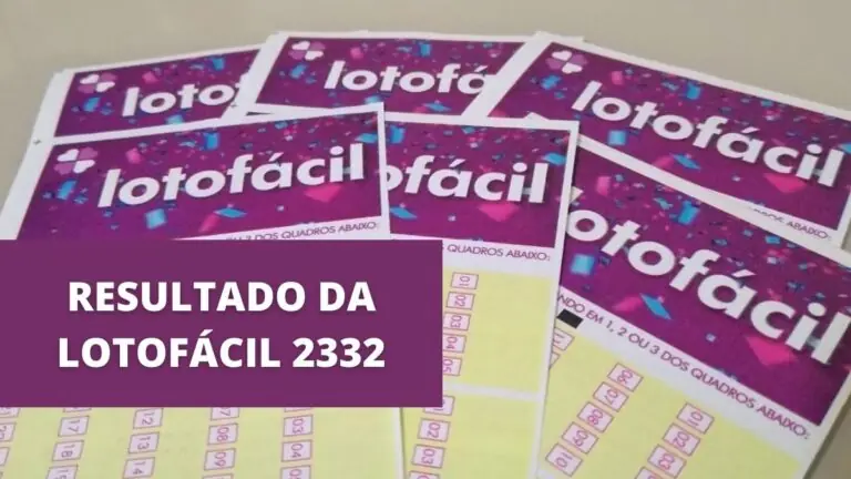 Resultado da Lotofácil 2332 de hoje, sábado (25/09/21)