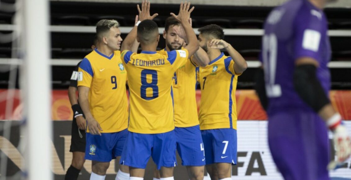 Jogo do Brasil de Futsal hoje