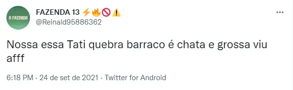 Tati Quebra Barraco