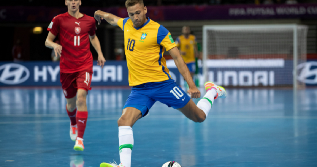 Brasil x República Tcheca tem resultado bom para time verde-amarelo no Mundial de futsal