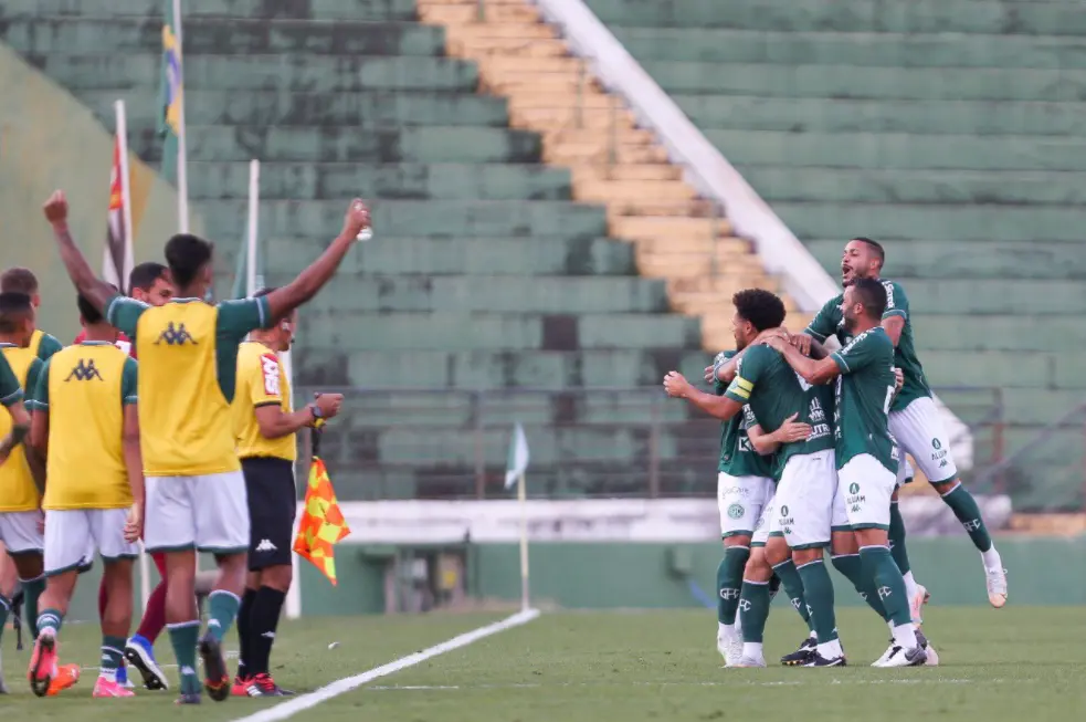 Guarani venceu o jogo de hoje pelo resultado de 1 a 0