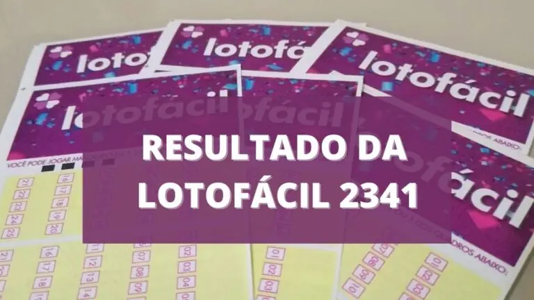 Resultado da Lotofácil 2341 de hoje, quarta-feira (06/10/21)