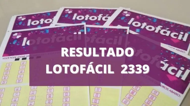 Resultado da Lotofácil 2339 de hoje, segunda-feira (04/10/21)