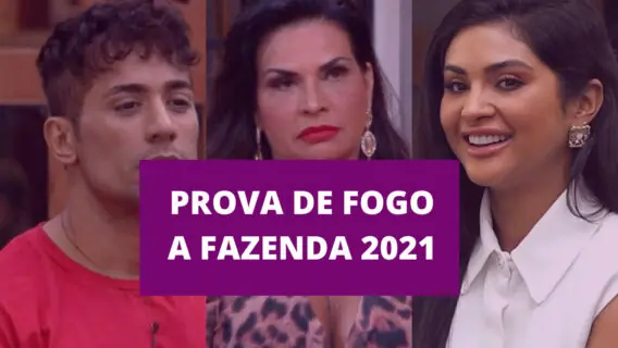 A Fazenda 2021: quem ganhou a prova de fogo e quem esta na baia (31)