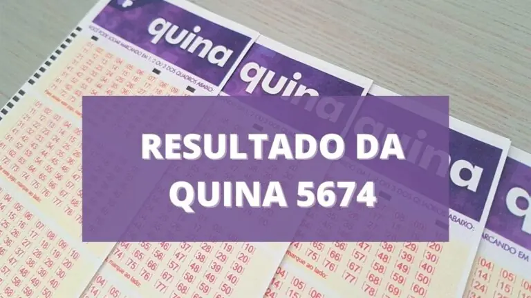 Resultado da Quina concurso 5674 de hoje, segunda-feira (04/10/21)