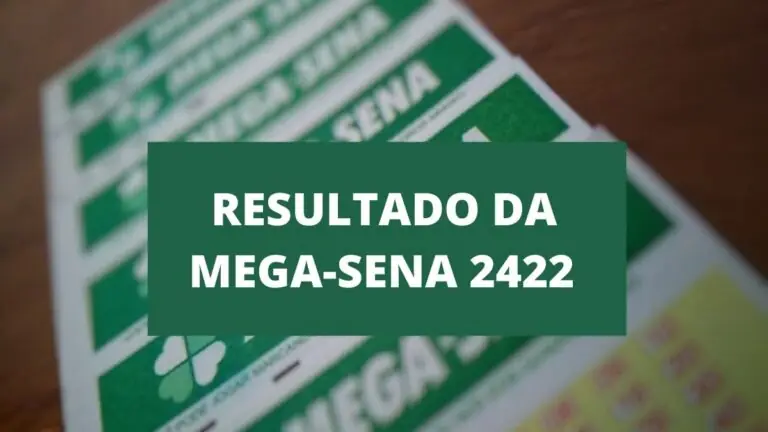 Resultado da Mega-Sena concurso 2422 de sábado (23/10/2021)