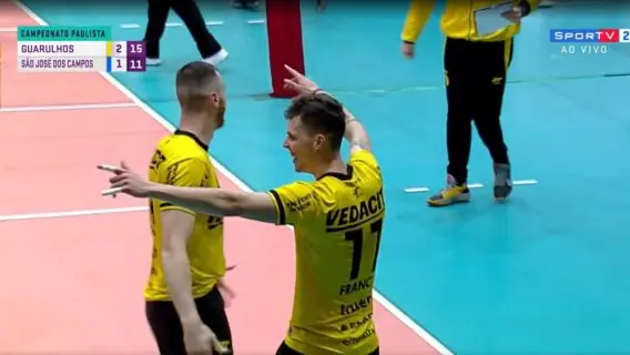 Guarulhos x São José: assistir o Paulista de vôlei masculino hoje (05/10)