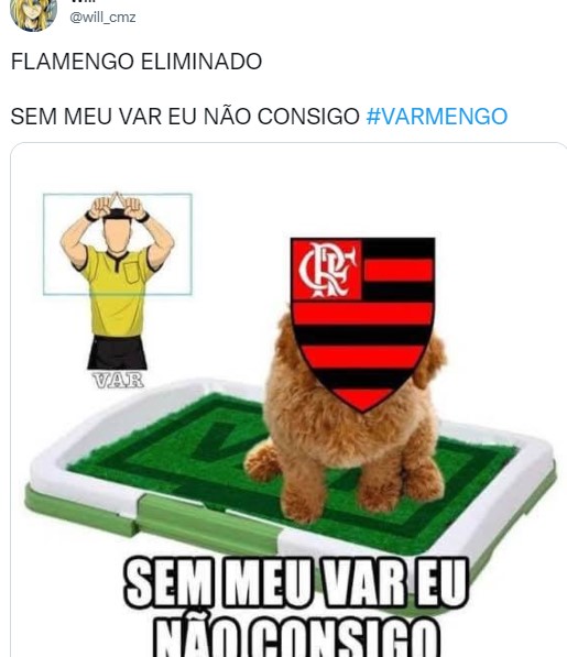 memes flamengo eliminado copa do brasil