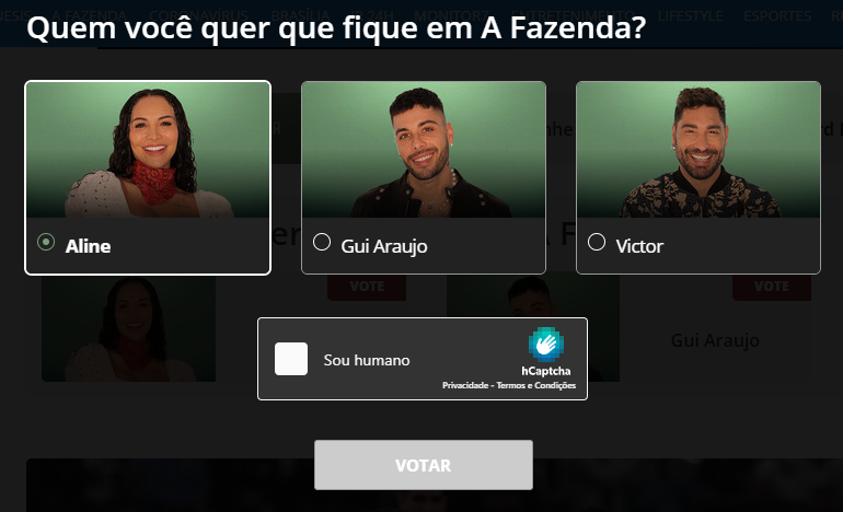 votar a fazenda 2021