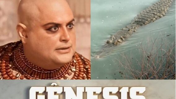 Adurrá morre na novela Gênesis? Vizir vai parar em rio com crocodilos