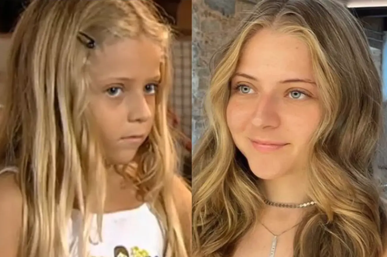 crianças da novela prova de amor