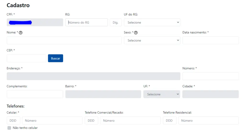 como desbloquear o cartão vale gás