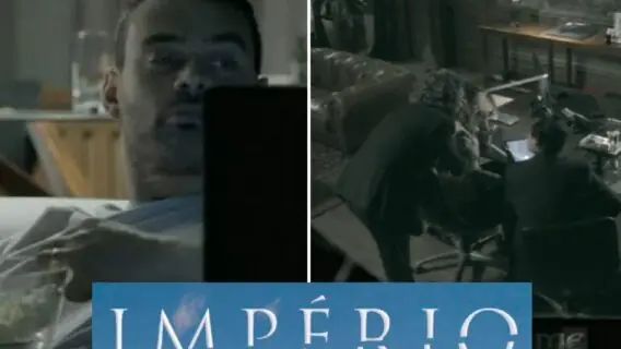Novela Império: comendador descobre a câmera escondida por Maurílio?