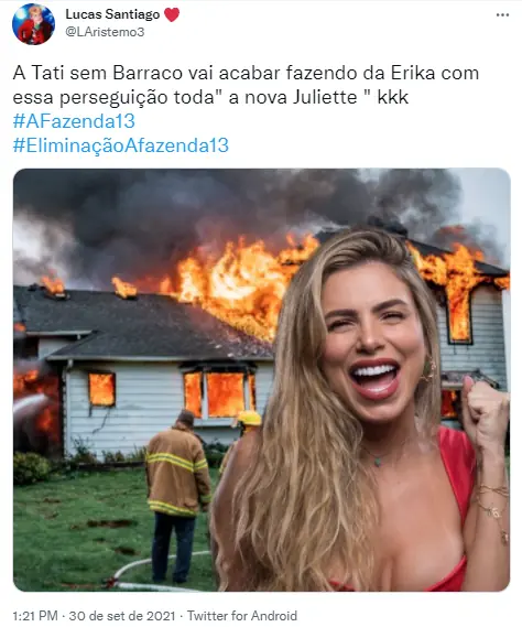 Erika A Fazenda 2021