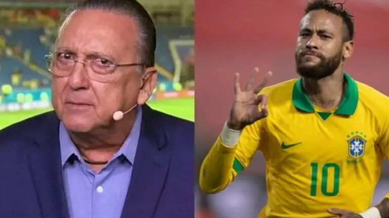Galvão xinga Neymar em suposto áudio vazado ao vivo