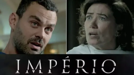 Maurílio na novela império encontra albúm e vai chantagear Maria Marta