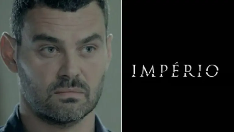 Como é a morte de Maurílio na novela Império?