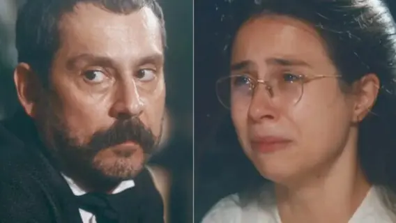 Dolores apanha de Tonico em Nos Tempos do Imperador