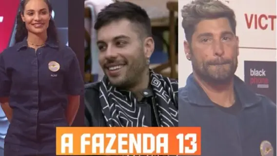 Votação A Fazenda: parcial indica se quem sai hoje é o Gui, Aline ou Victor