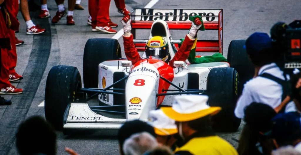 primeiro título mundial de Ayrton Senna