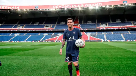 Quantos gols Messi tem no PSG em 2021?