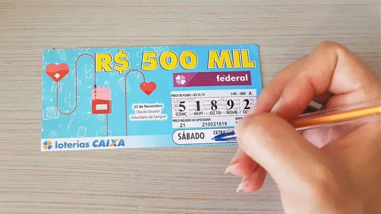 Loteria Federal 5605: prêmio de R$ 500 mil sai para bilhete de SC