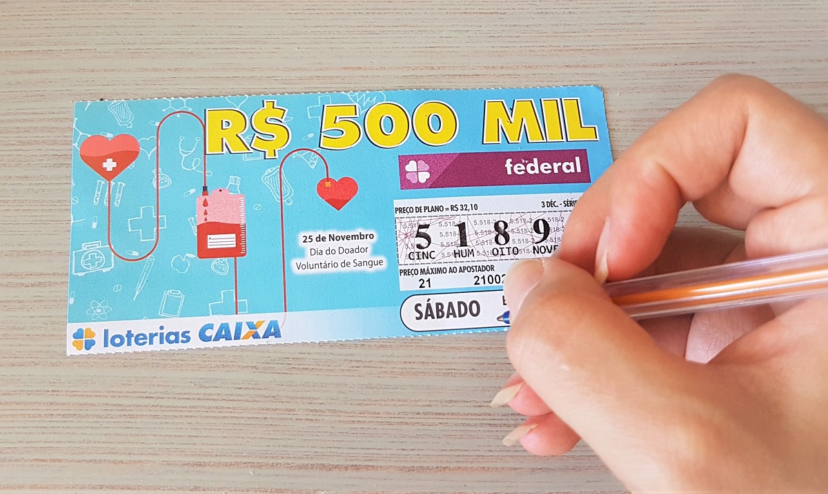 Resultado da loteria Federal 5608