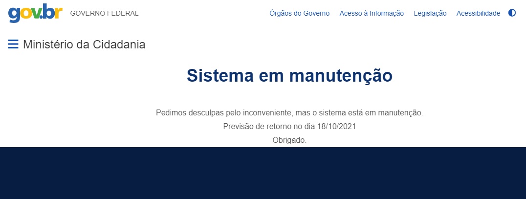 Site para devolução do auxílio emergencial