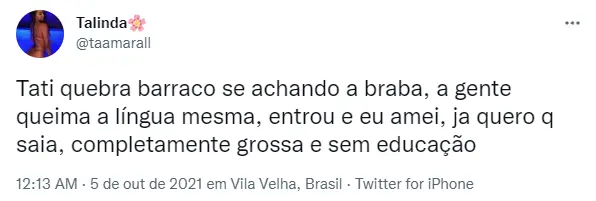 Tati Quebra Barraco a Fazenda