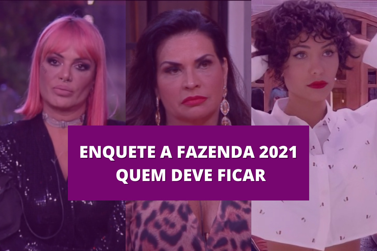 ENQUETE - QUEM VAI SAIR DA FAZENDA HOJE? ALINE, SOLANGE ou