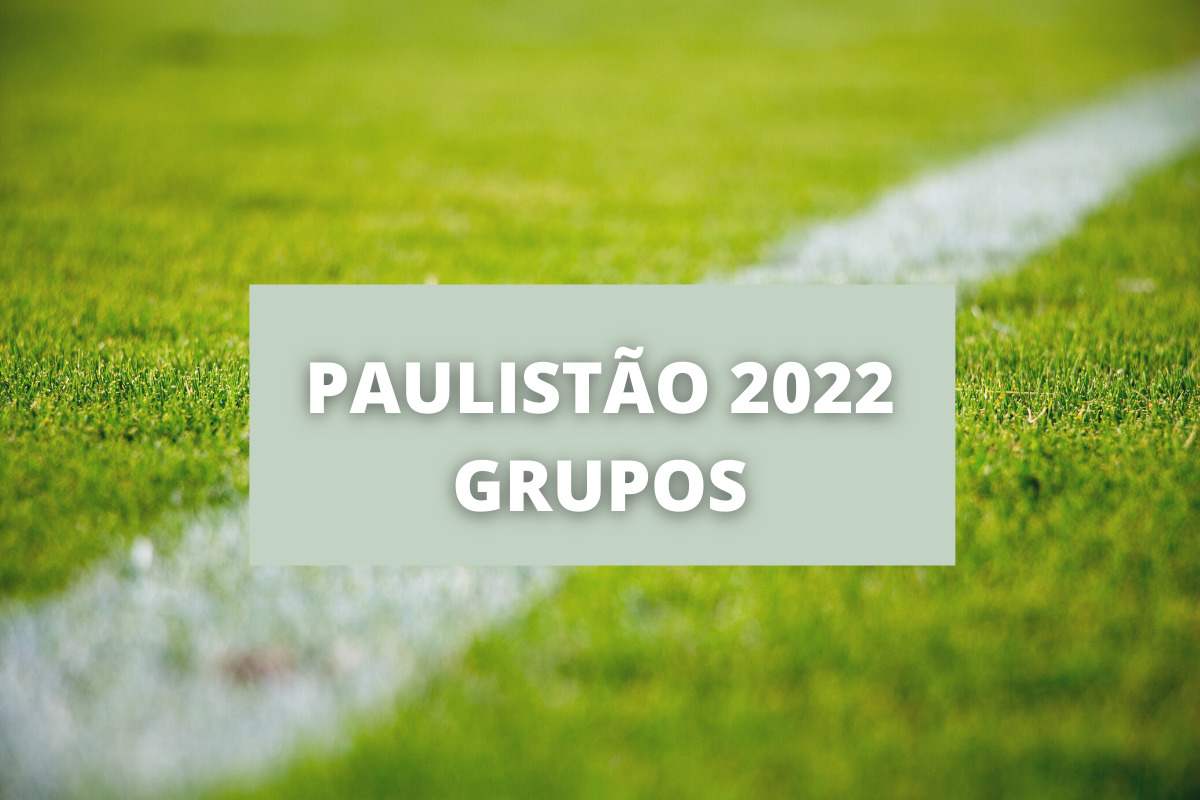 PAULISTÃO 2022! SORTEIO DOS GRUPOS DO CAMPEONATO PAULISTA 