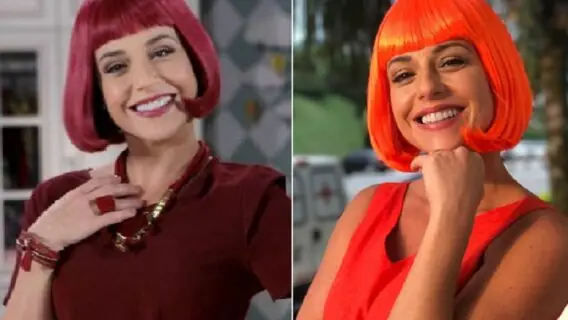 Quem é a tia peruca da Carinha de Anjo?