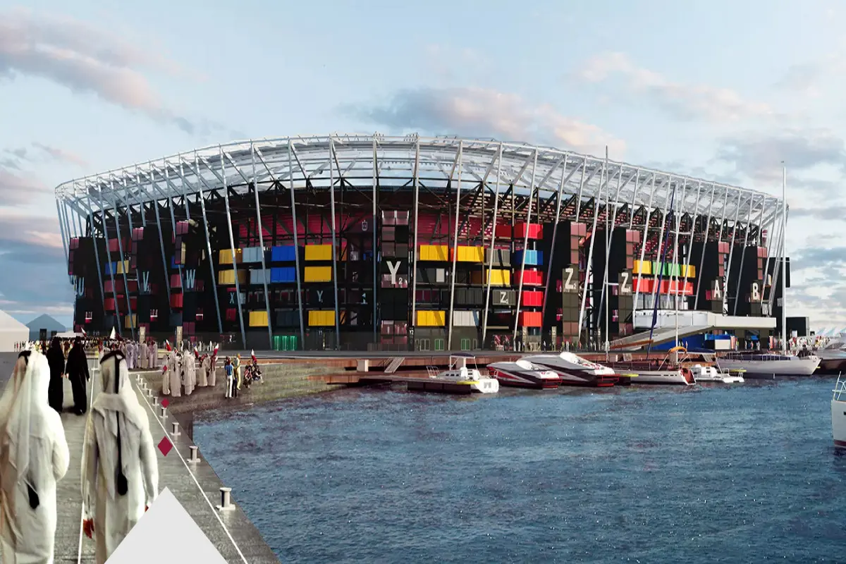 Estádio Ras Abu Aboud será desmontado após a Copa do Mundo 2022