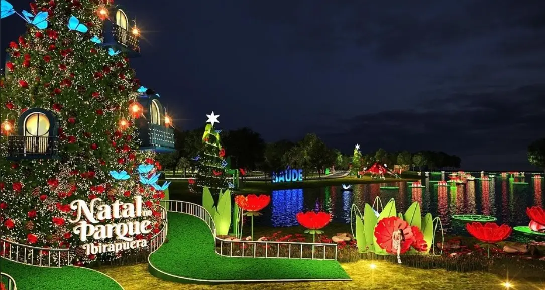 árvore de Natal do Ibirapuera