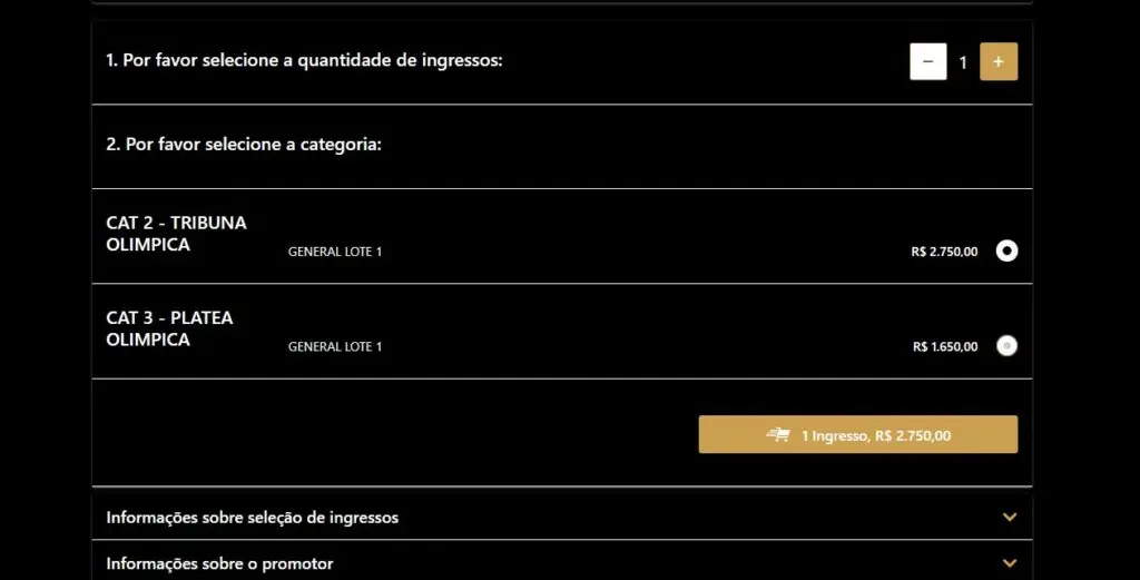 quantos ingressos foram vendidos para a final da libertadores