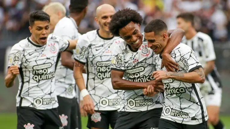 Tabela do Brasileirão 2021 Série A: classificação após a 34ª rodada
