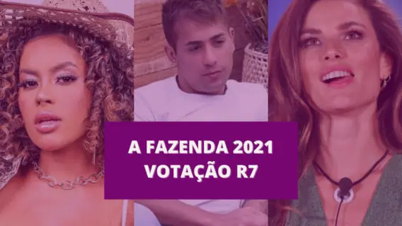 Votação R7: votar para eliminar Tiago, Sthe ou Day da Fazenda 2021