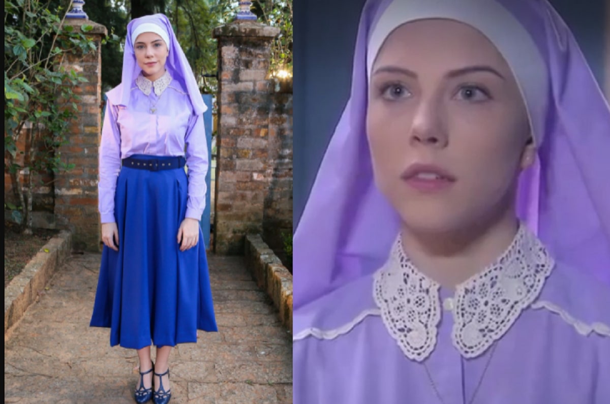 Novela Carinha de Anjo: Cecília deixa de ser noviça? carinha de anjo Cecília deixa de ser noviça