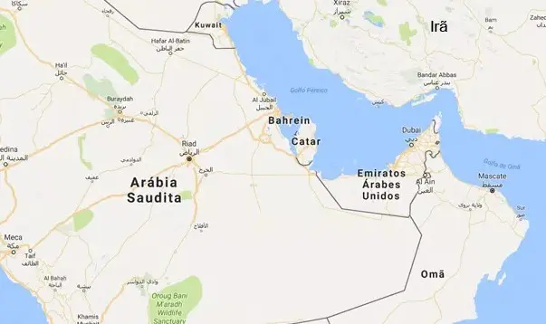 Onde fica o Catar