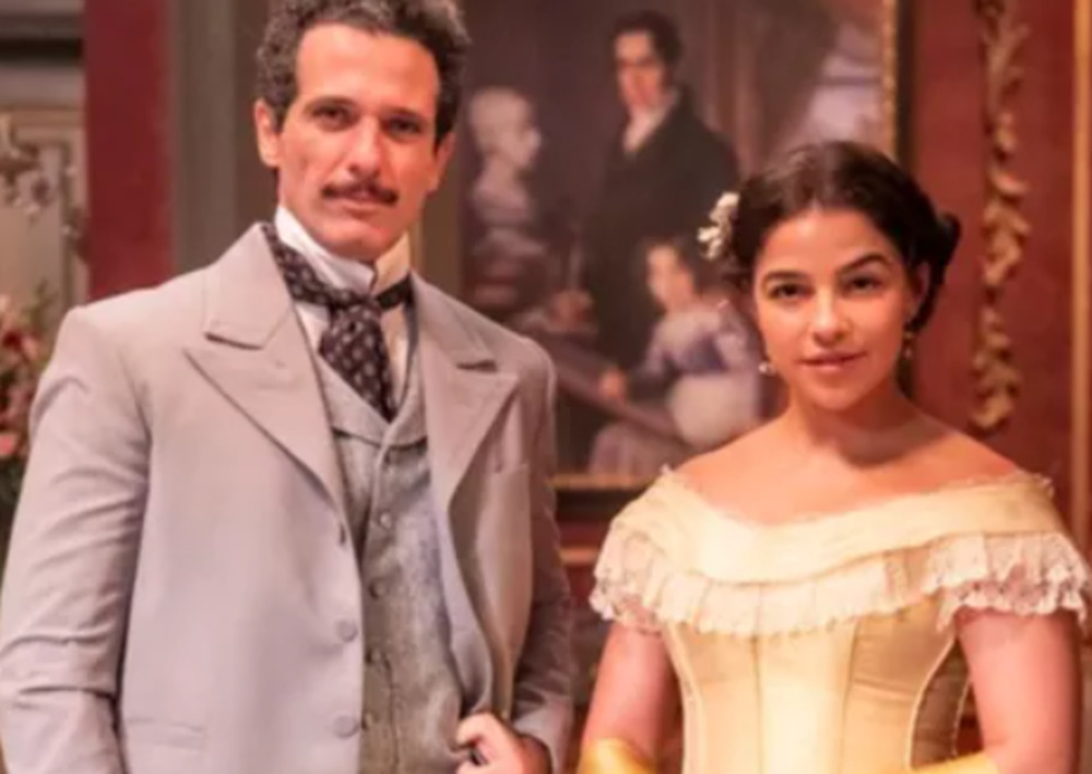Diego de Nos Tempos do Imperador vai mostrar sua verdadeira face diego e pilar