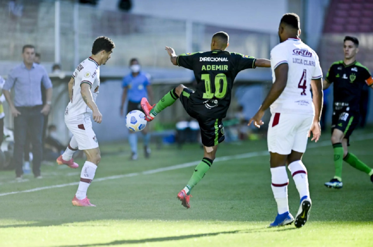 jogo do Fluminense x América MG ao vivo