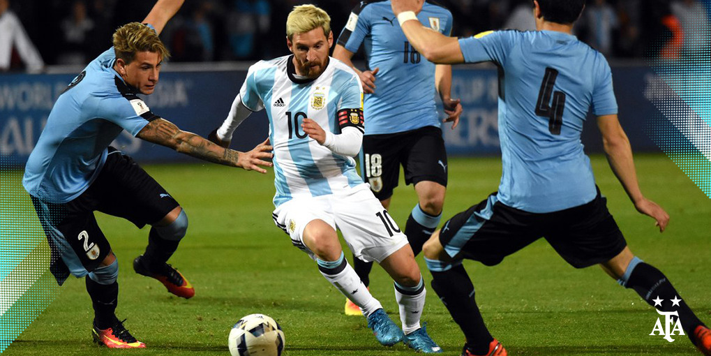 jogo do uruguai x argentina hoje