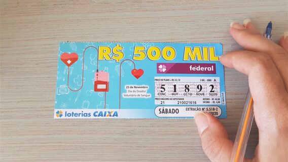 Loteria Federal 5614: bilhete de MG ganha prêmio de R$ 1,3 milhão
