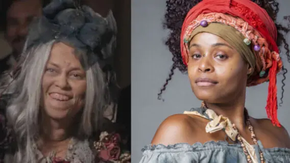 Voltou? Lupita incorpora Germana em Nos Tempos do Imperador