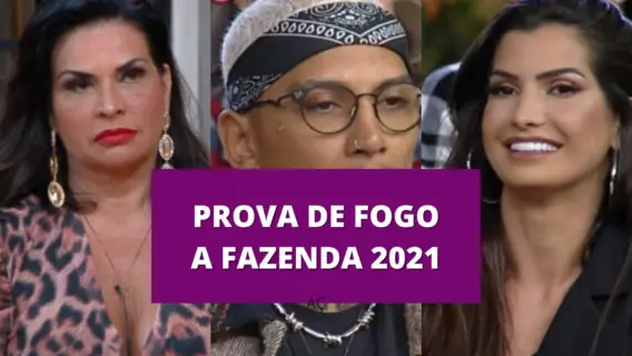 A Fazenda 2021: quem ganhou a prova de fogo e quem esta na baia (14)