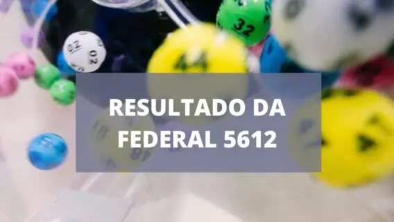 Resultado da Loteria Federal concurso 5612 de sábado (06/11/2021)