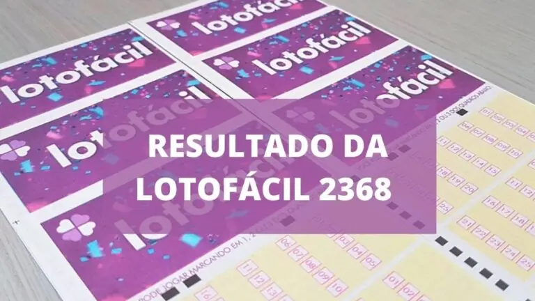 Resultado da Lotofácil 2368 de hoje, terça-feira (09/11/2021)