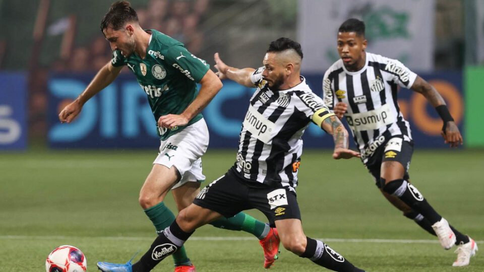 santos x palmeiras histórico de confrontos