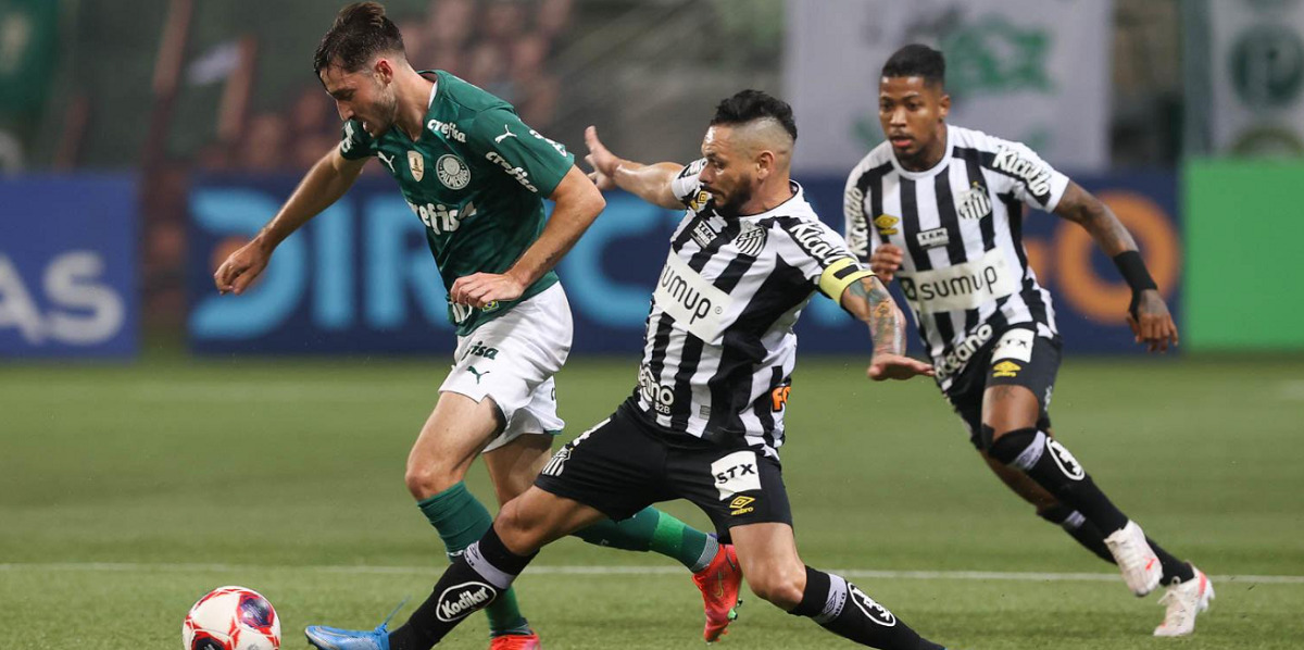 santos x palmeiras histórico de confrontos